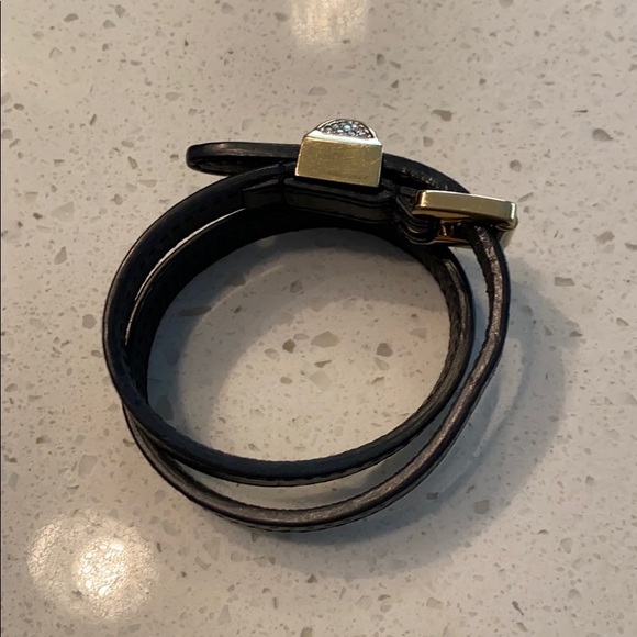 Michael Kors double wrap leather bracelet - Picture 3 of 4